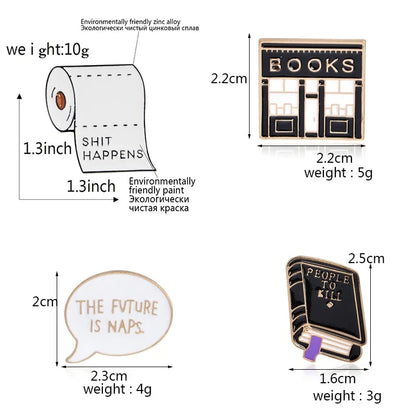 Jewelry Book Pins