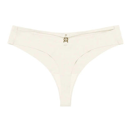 Seamless Ice Silk One-piece Sports Underwear T-string For Women