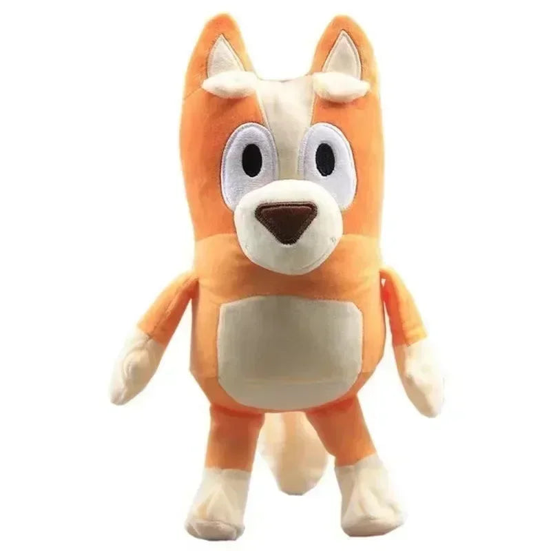 28cm 17cm Bluey Family Plush Toys Cute Simulation Pet Dog Patrol Bingo Sister Kawai Plush Children&
