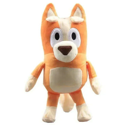 28cm 17cm Bluey Family Plush Toys Cute Simulation Pet Dog Patrol Bingo Sister Kawai Plush Children&