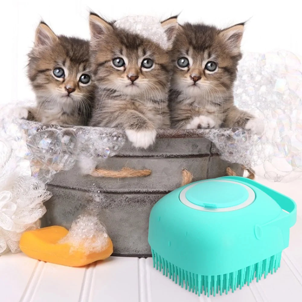 Pet Shampoo Brush