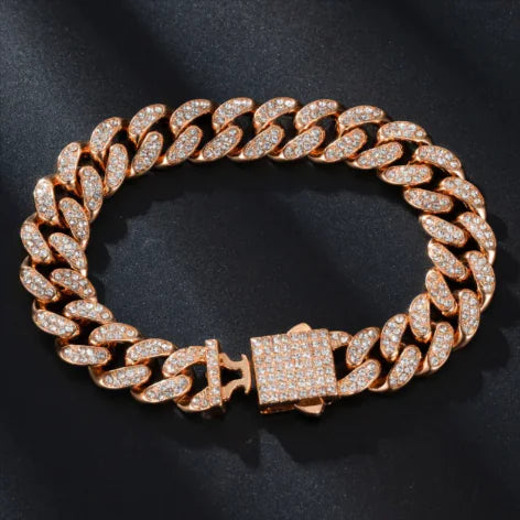 13mm Iced Cuban Link Set