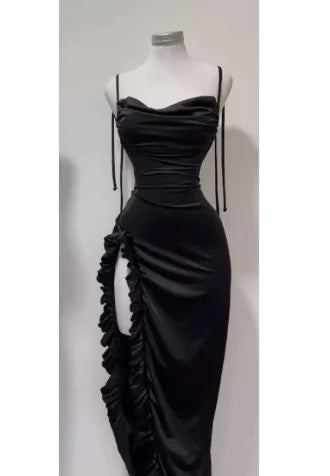 Summer High-Grade Backless Spaghetti Strap Dress