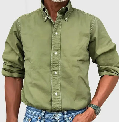 Long Sleeve Lapel Men&