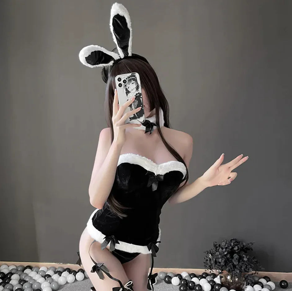 Women's Bunny Lingerie Set