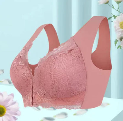 Front Buckle Thin Lace  Bra