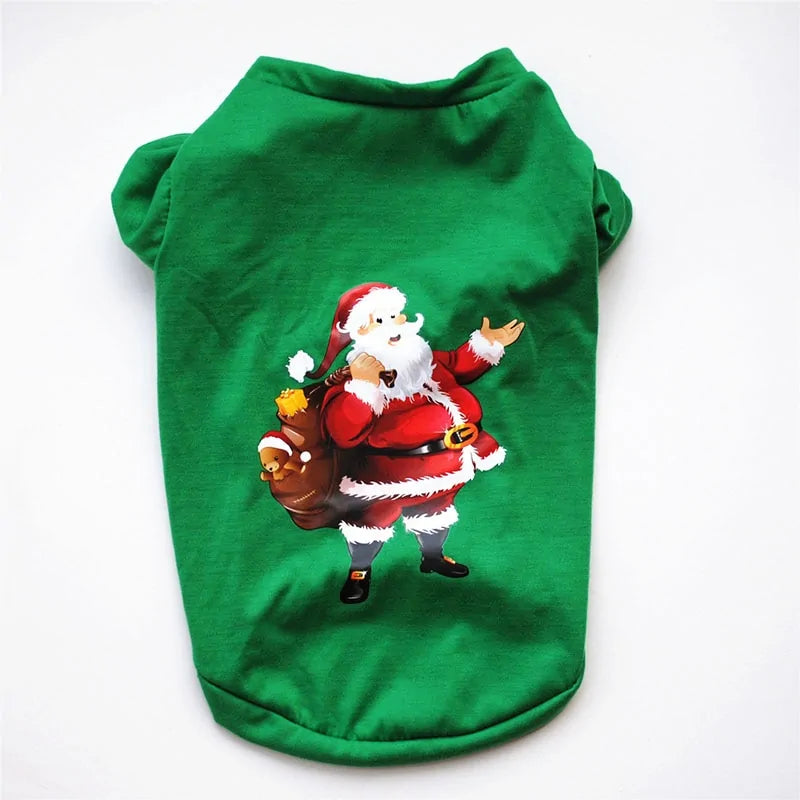 Pet Christmas Vest Shirt