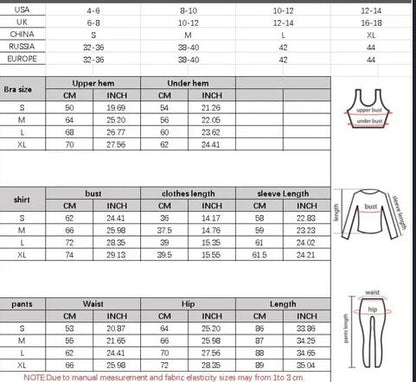 Seamless Sports Suits