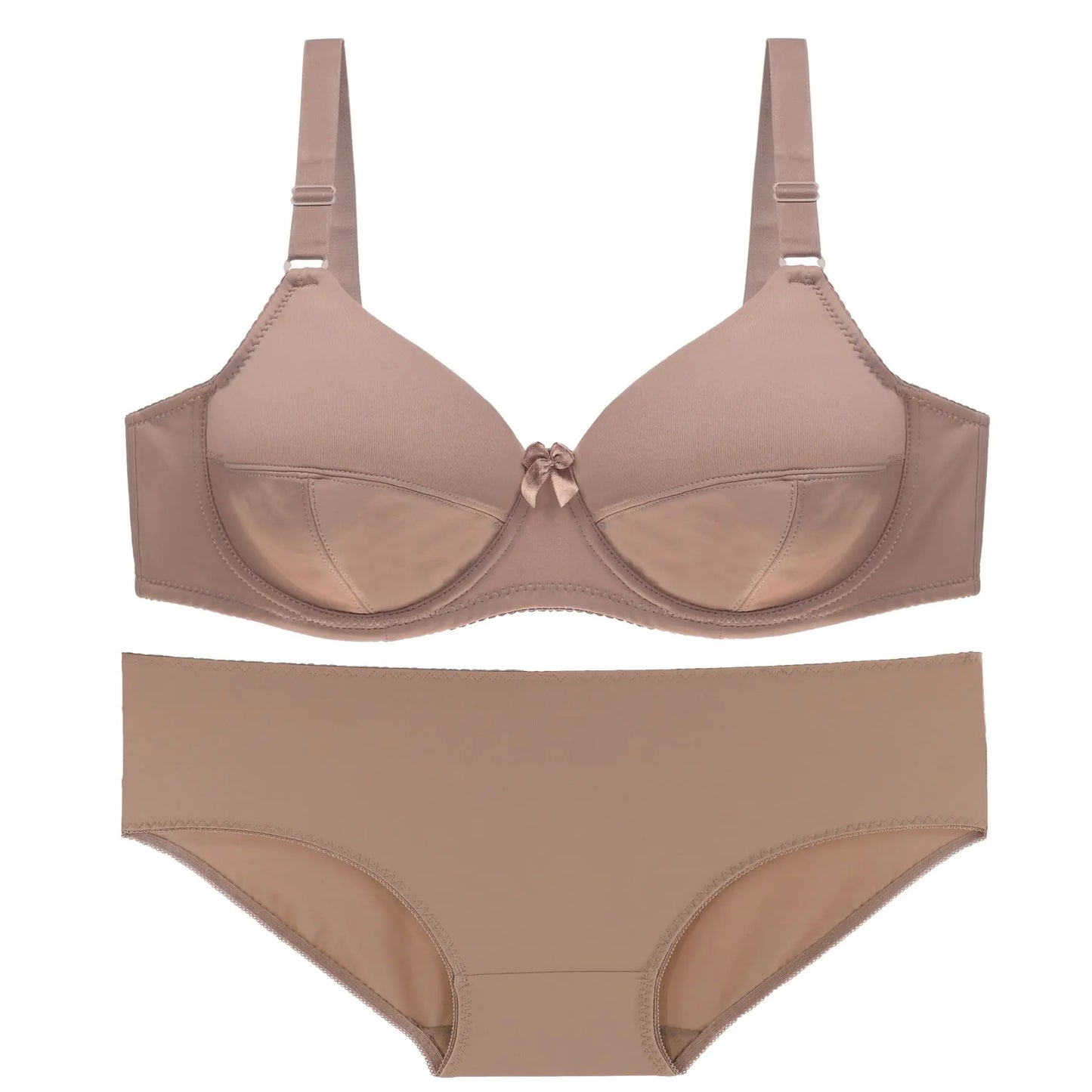 Smooth Plus Size Bra Set - Ultra-Thin Sexy Lingerie