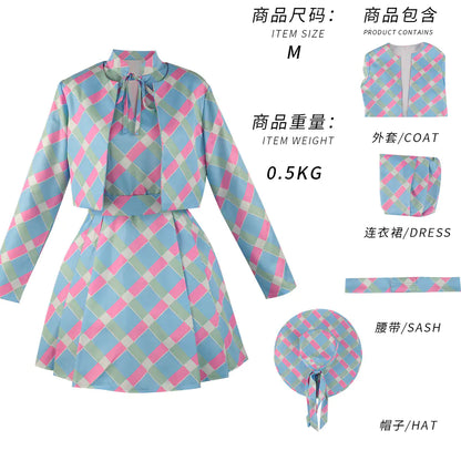 2023 Barbie Cosplay Costume Dress and Bodysuit