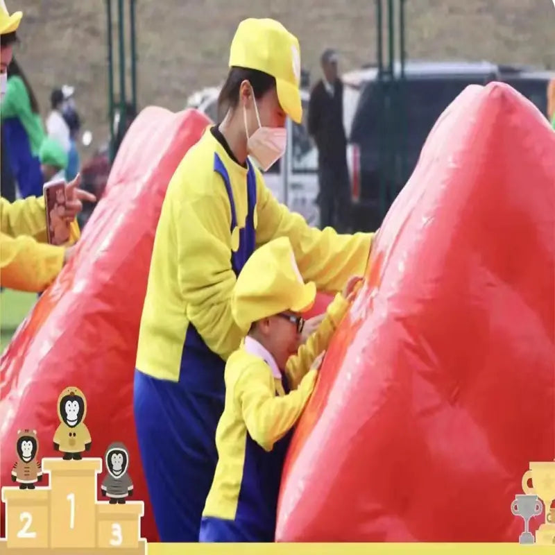 Super Mario Costumes for Kids and Parent Performances