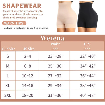 Seamless Shaping Boyshorts Panties for Women Slip Shorts Under Dress Shapewear Shorts Tummy Control Underwear C