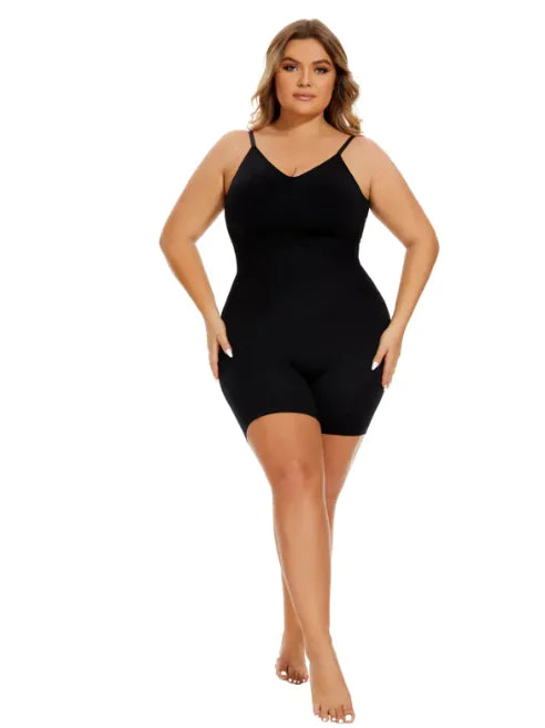 Fitted Body Shaping Jumpsuit