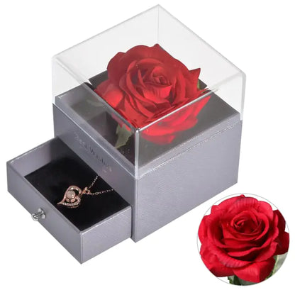 Valentine Eternal Rose Jewelry Gift Box