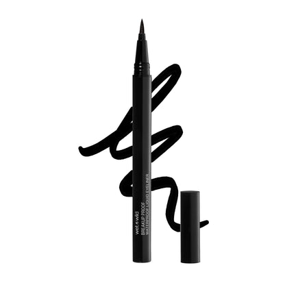 wet n wild Mega Last Breakup Proof Liquid Eyeliner - Quick Drying, Smudge-Resistant, 16-Hour Wear - Cruelty-Free &amp; Vegan - Black 0.03 Fl Oz (Pack of 1)
