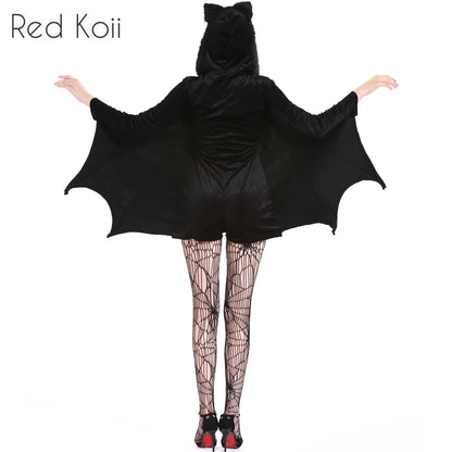 Halloween Bat Costume, Cosplay, Plus Size Vampire Outfit