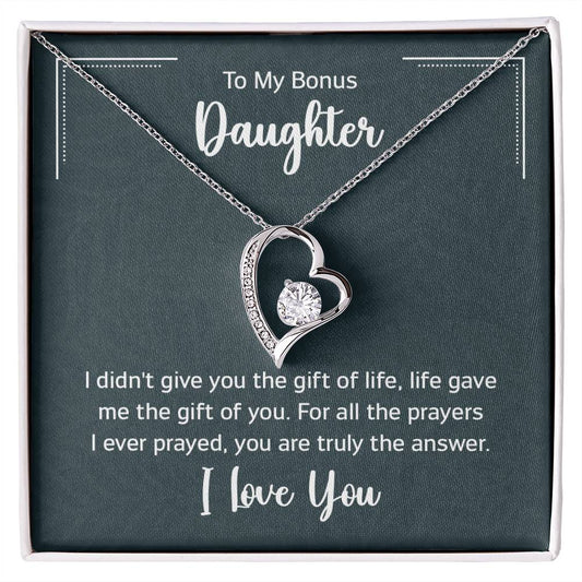 Forever Love Necklace - For Bonus Daughter