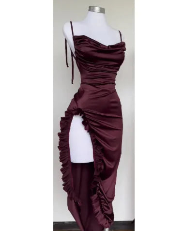 Summer High-Grade Backless Spaghetti Strap Dress