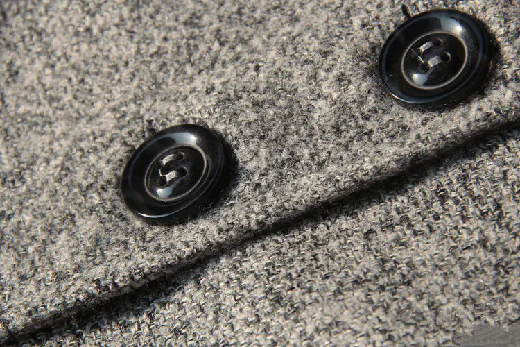 Vintage High-Waisted Wool Bodycon Skirt