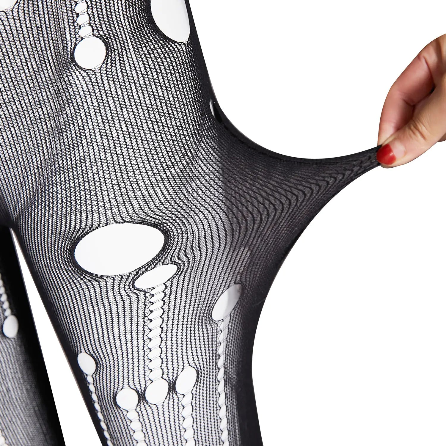 Sexy Hollow See Through Stocking Women