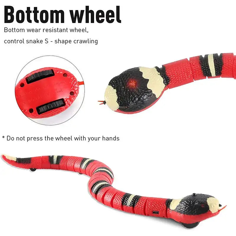 Smart Sensing Interactive Pet Snake