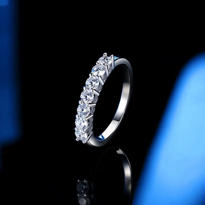 Couple's S925 Silver Diamond Ring