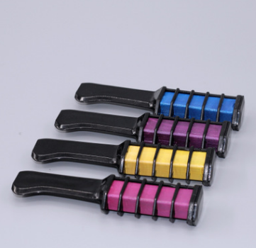 Mini Disposable Hair Color Chalk with Brush
