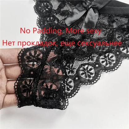 Sexy Butterfly Lace Thong