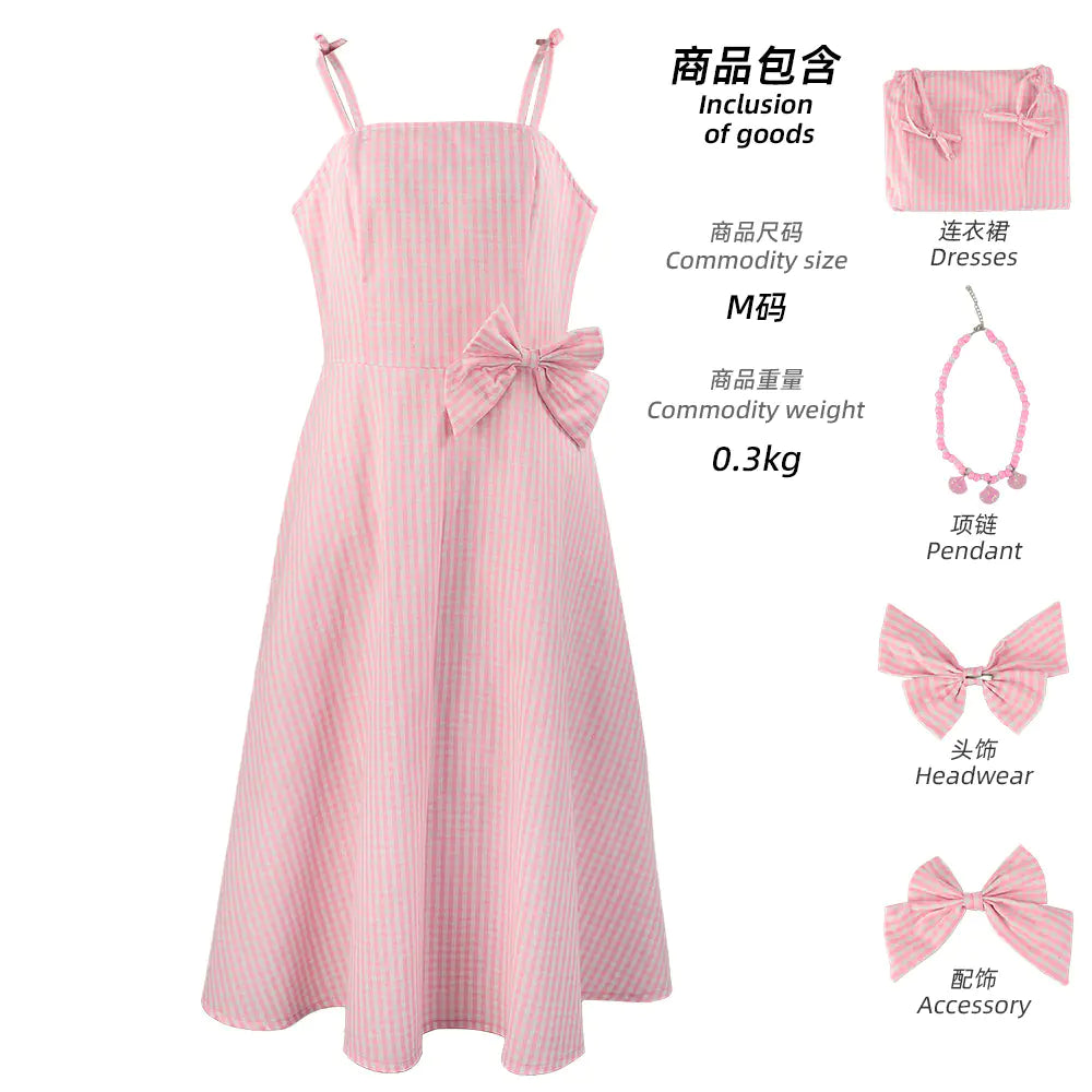 2023 Barbie Cosplay Costume Dress and Bodysuit