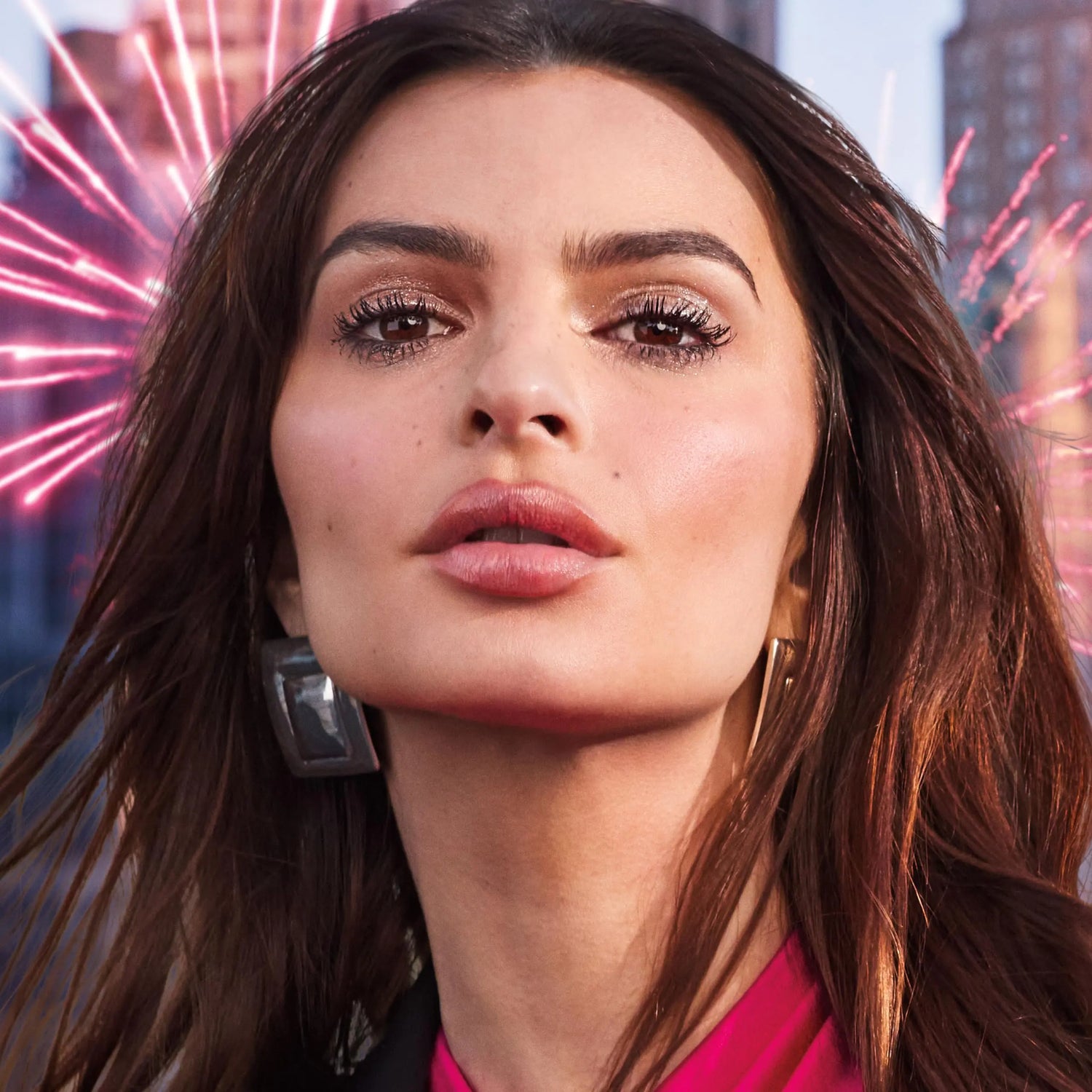 Maybelline Lash Sensational Firework Washable Mascara, Lengthening &amp; Volumizing Mascara for up to 24HR wear, Blackest Black, 1 Count 0.33 Fl Oz (Pack of 1)