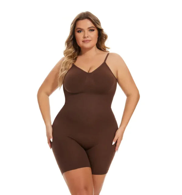 Fitted Body Shaping Jumpsuit