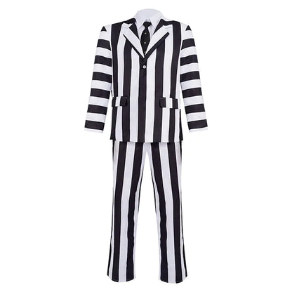Beetlejuice Cosplay Costume Inspired by Michael Keaton