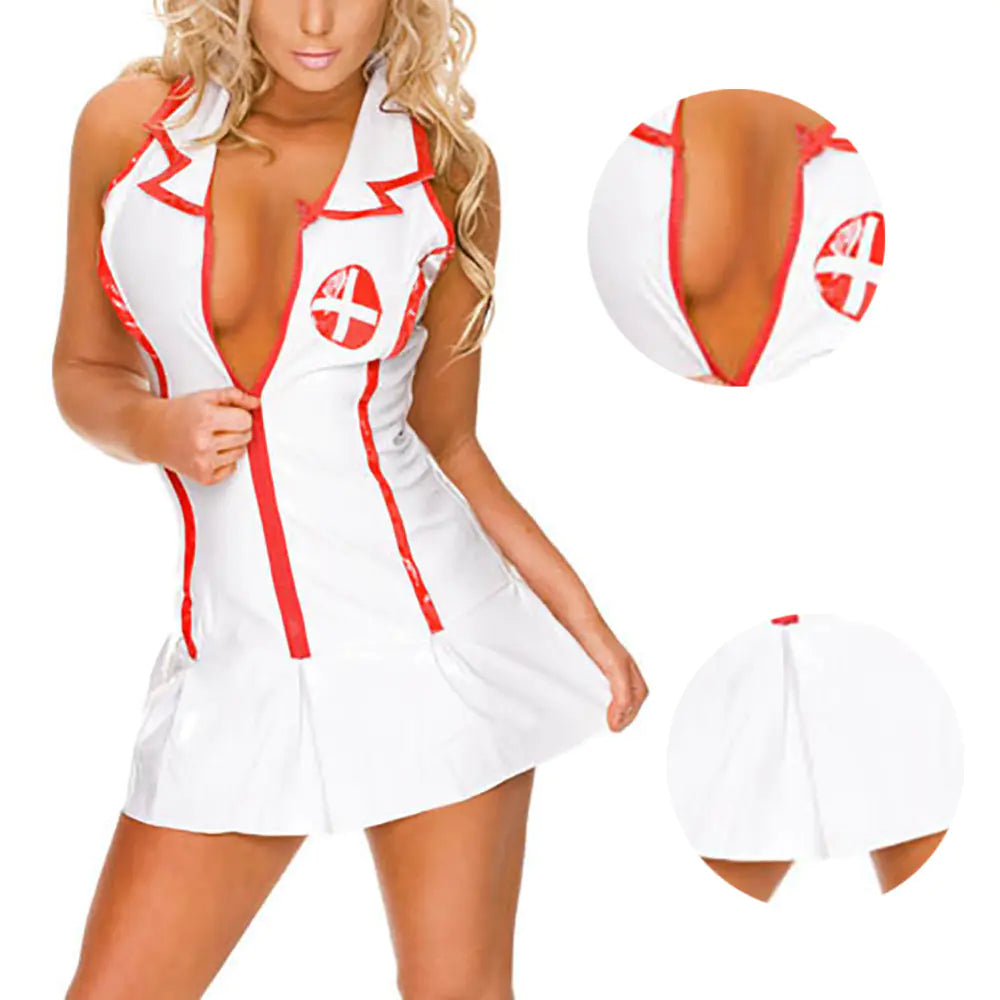 Nurse Costume Set for Cosplay and Role Play