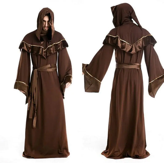 Adult Vampire Wizard Costume for Halloween Party