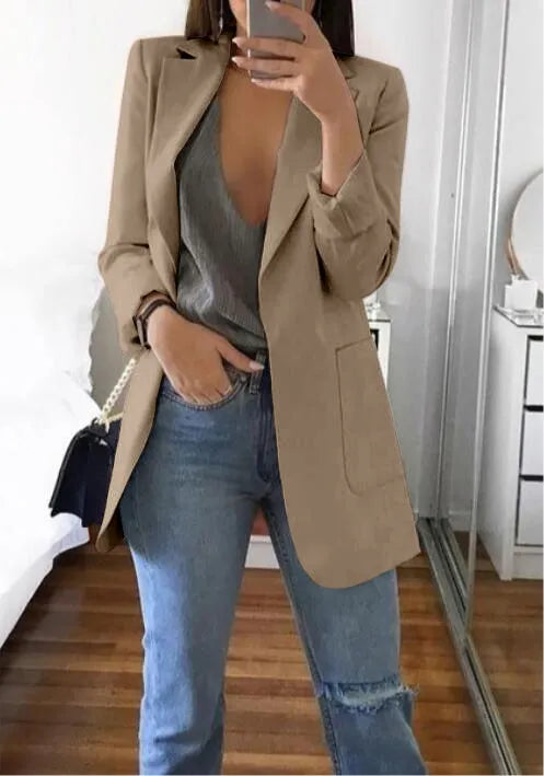 Slim Cardigan Temperament Blazer