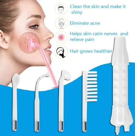 Electrotherapeutic Rod &amp; Hairdressing Comb