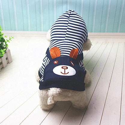 Fashion Striped Pet Dog Clothes