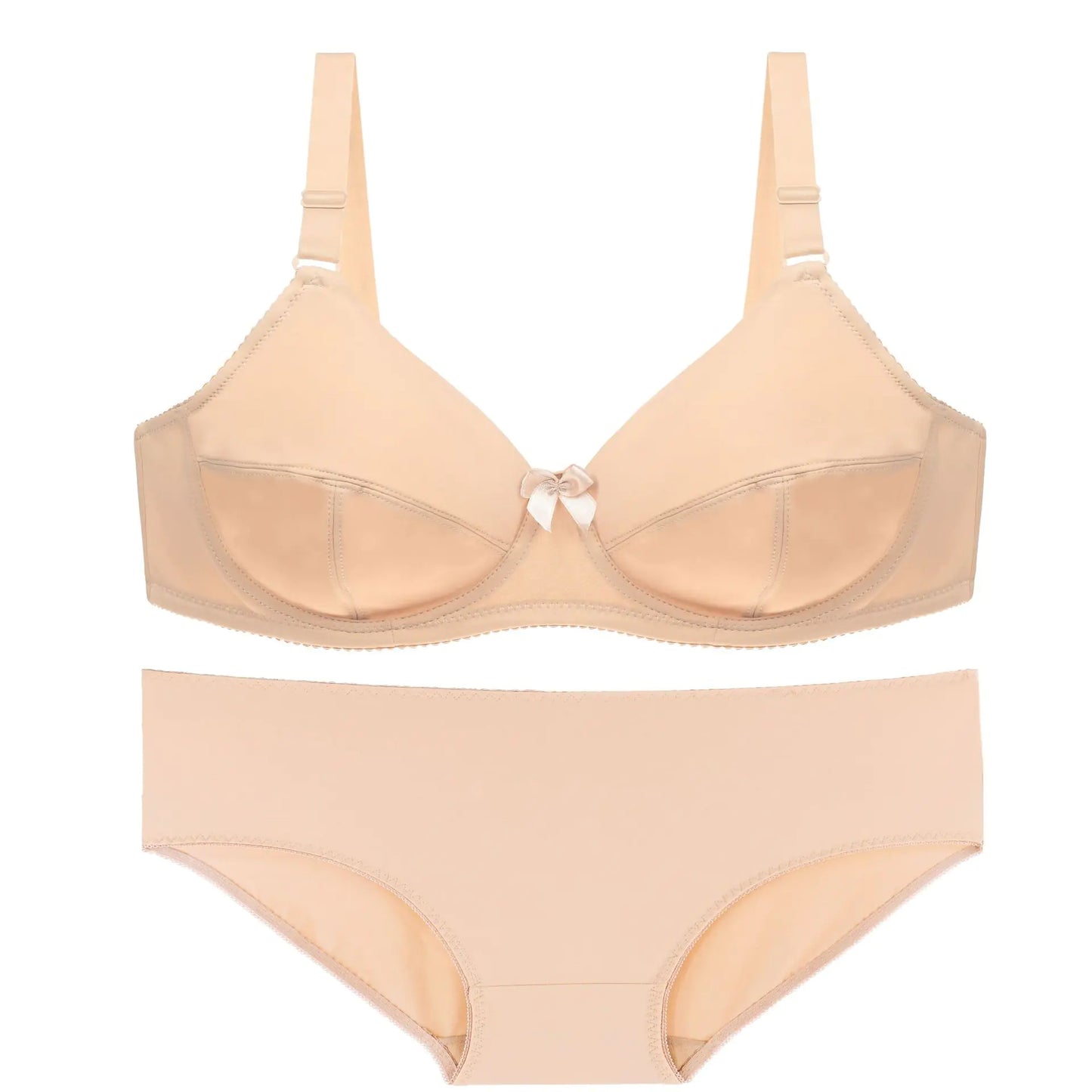 Smooth Plus Size Bra Set - Ultra-Thin Sexy Lingerie