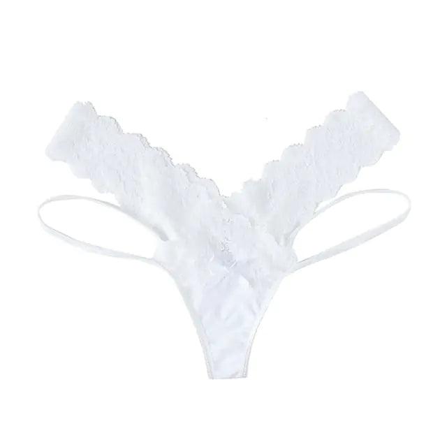 Sexy Butterfly Lace Thong