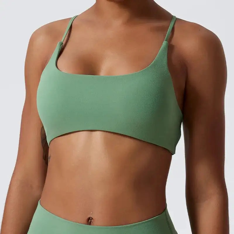 Sexy yoga sports bra