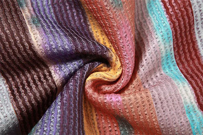 Knitted Striped Pants