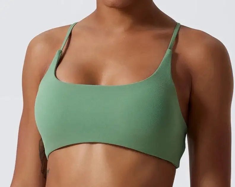 Sexy yoga sports bra