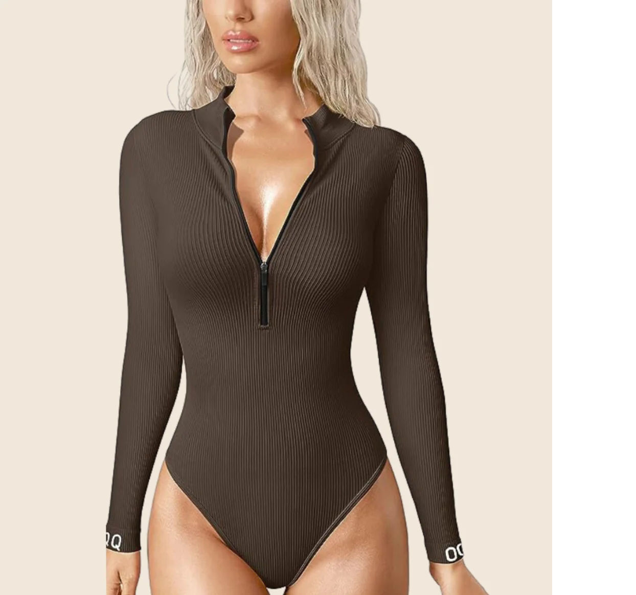 Zip Up Body Suit