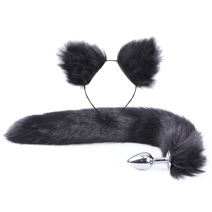 Fox Tail Cosplay Accessory for Women (Wearable)