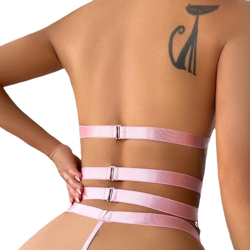 Sexy Bra and Panty Set with Push Up Seamless Design