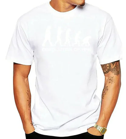 Round neck short sleeve T-shirt