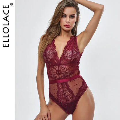 See-through Underwear &amp; Bra Thong Set