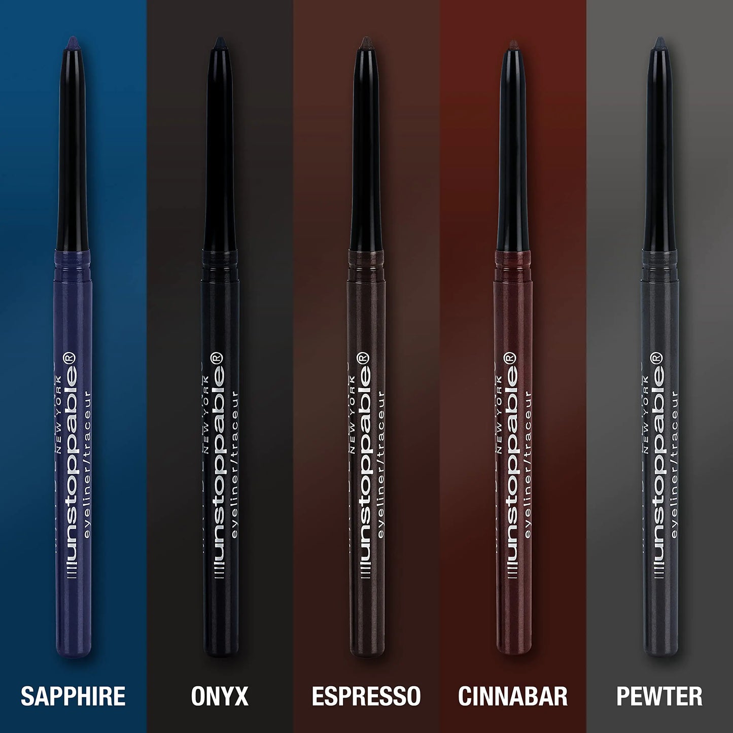 MAYBELLINE Unstoppable® Mechanical Eyeliner Pencil, Easy to Apply, Smooth Glide, Up to 24 Hour Wear Cinnabar 0.02 oz 2 Count (Pack of 1) 20 CINNABAR