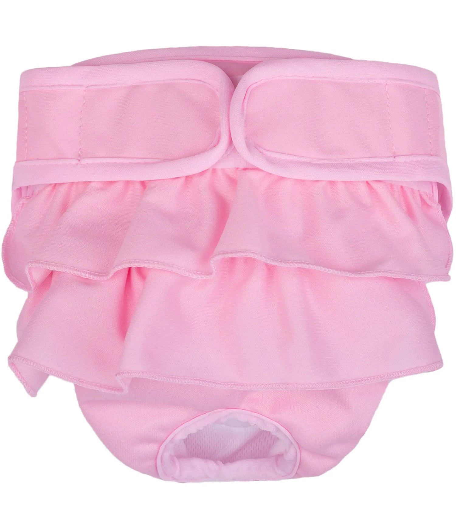 Dog Sanitary Panties Pet Panties for Girl Dogs Menstrual Period Washable &amp; Reusable Female Dog Diapers Pet Princess Dress for Dogs in Heat Incontinence or Excitable Urination (Medium Pink)
