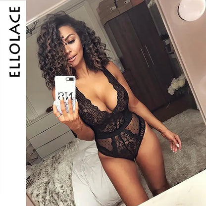 See-through Underwear &amp; Bra Thong Set